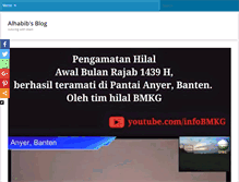 Tablet Screenshot of blog.al-habib.info